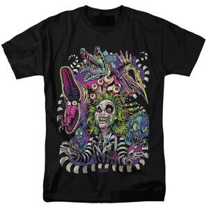 Beetlejuice 90s Poster Movie Classic Film retro vtg  design T-Shirt